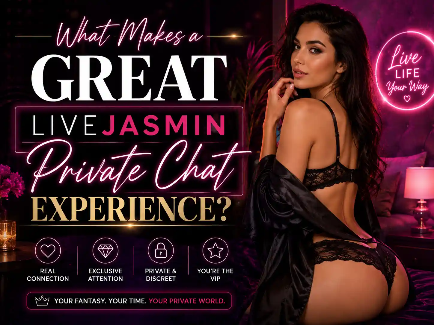What Makes a Great LiveJasmin Private Chat Experience?